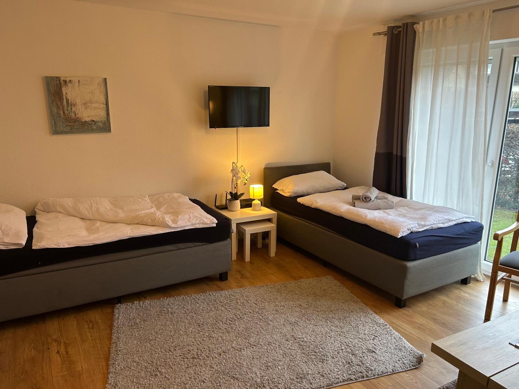 באד אויינהאוזן Apartment Am Kurpark מראה חיצוני תמונה